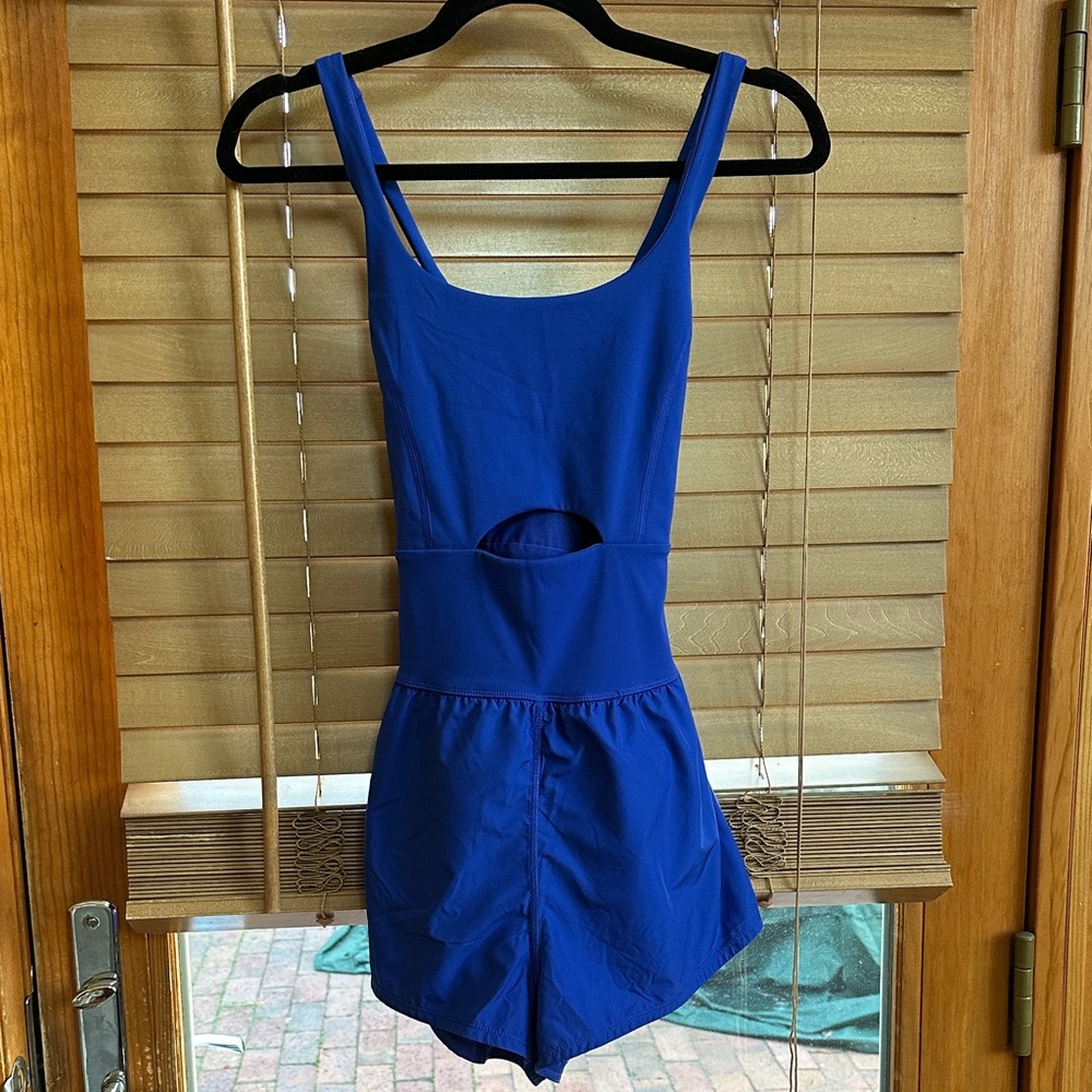 FP Movement by Free People Blue Romper